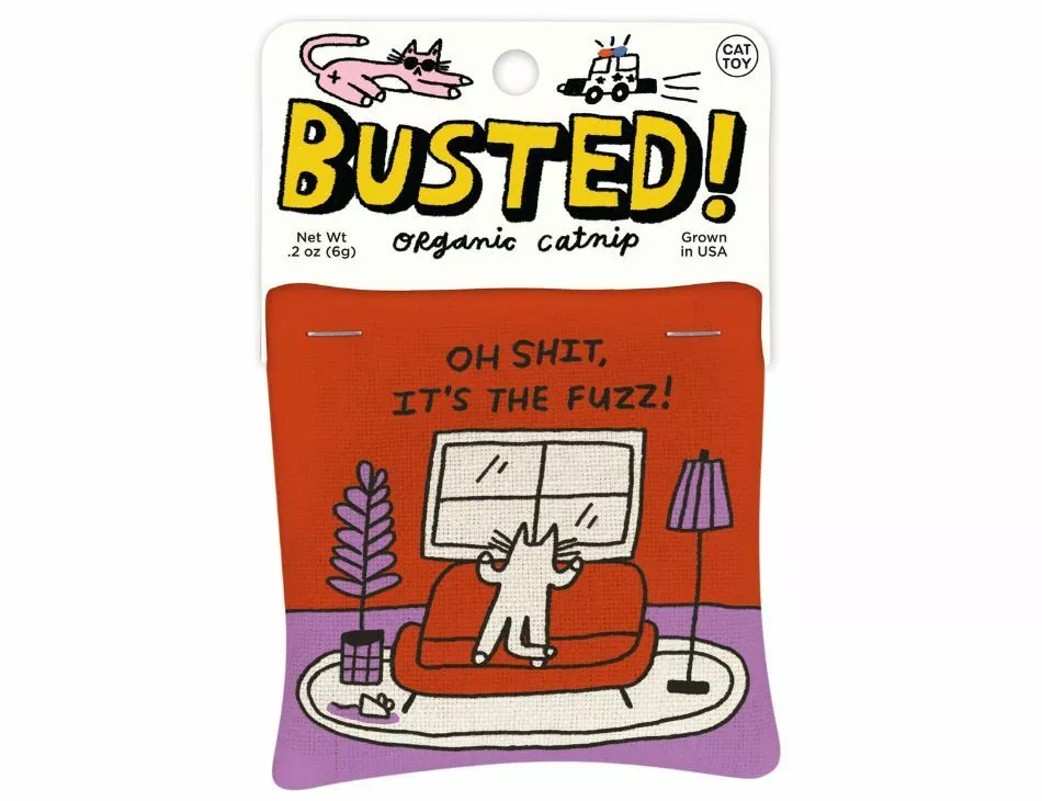 Busted! Organic Catnip Toy