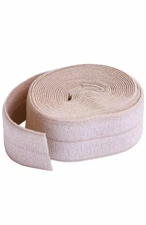 By Annie 3/4" Fold Over Elastic Natural