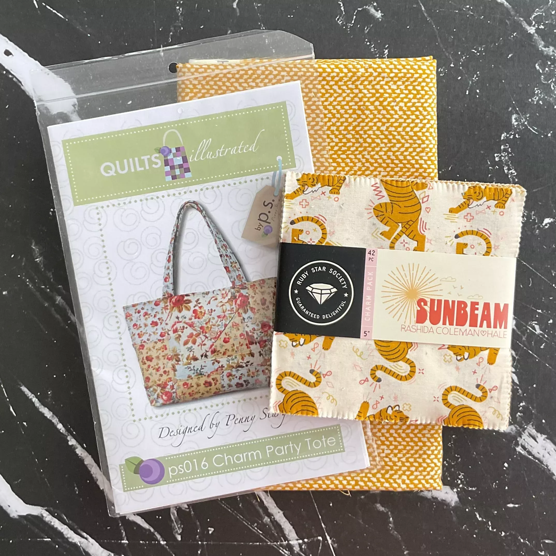Charm Party Tote Kit featuring Sunbeamby Rashida Coleman Hale
