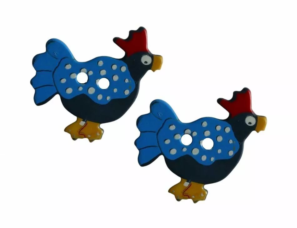 Chicken Buttons 25mm
