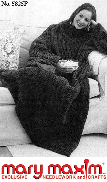 Child's Knit Wrap-ghan Pattern