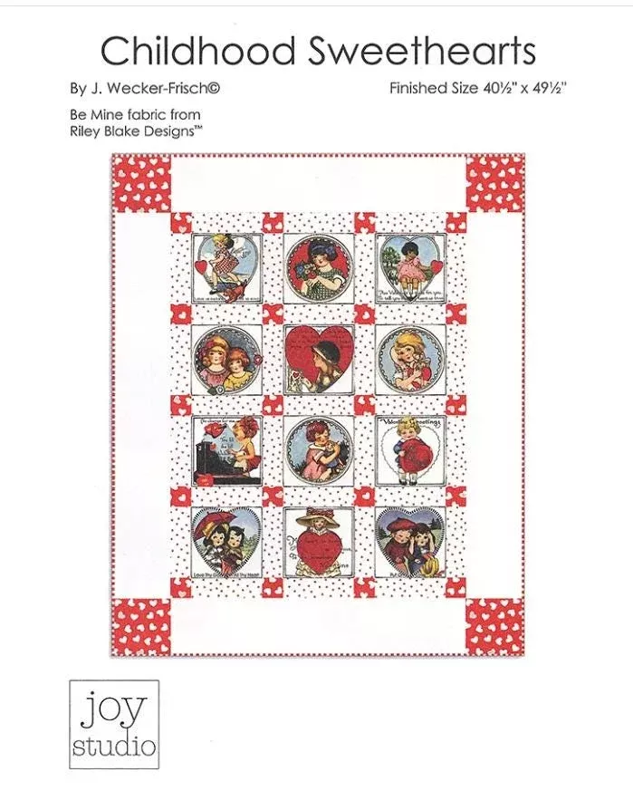 Childhood Sweethearts Quilt Pattern - J Wecker Frisch