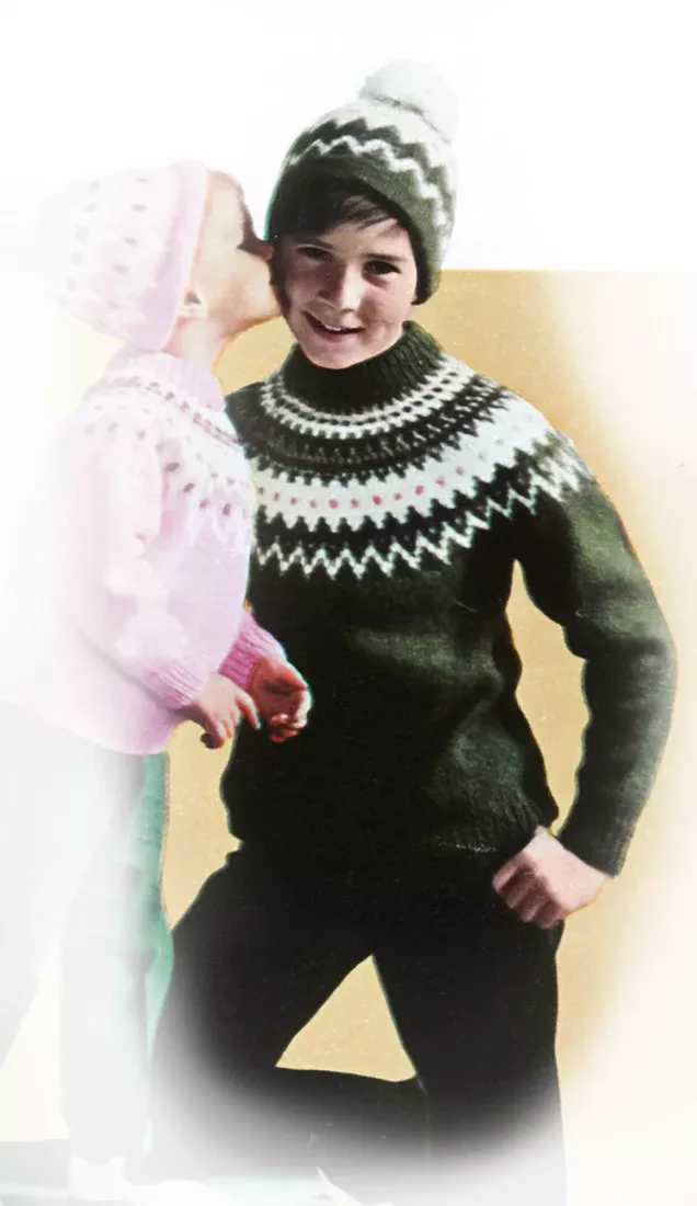 Children's Pullover Toque Pattern