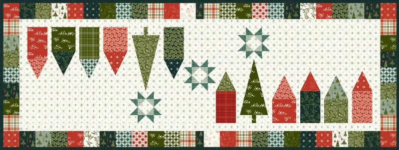 Christmas Is in Town Runner Boxed Kit