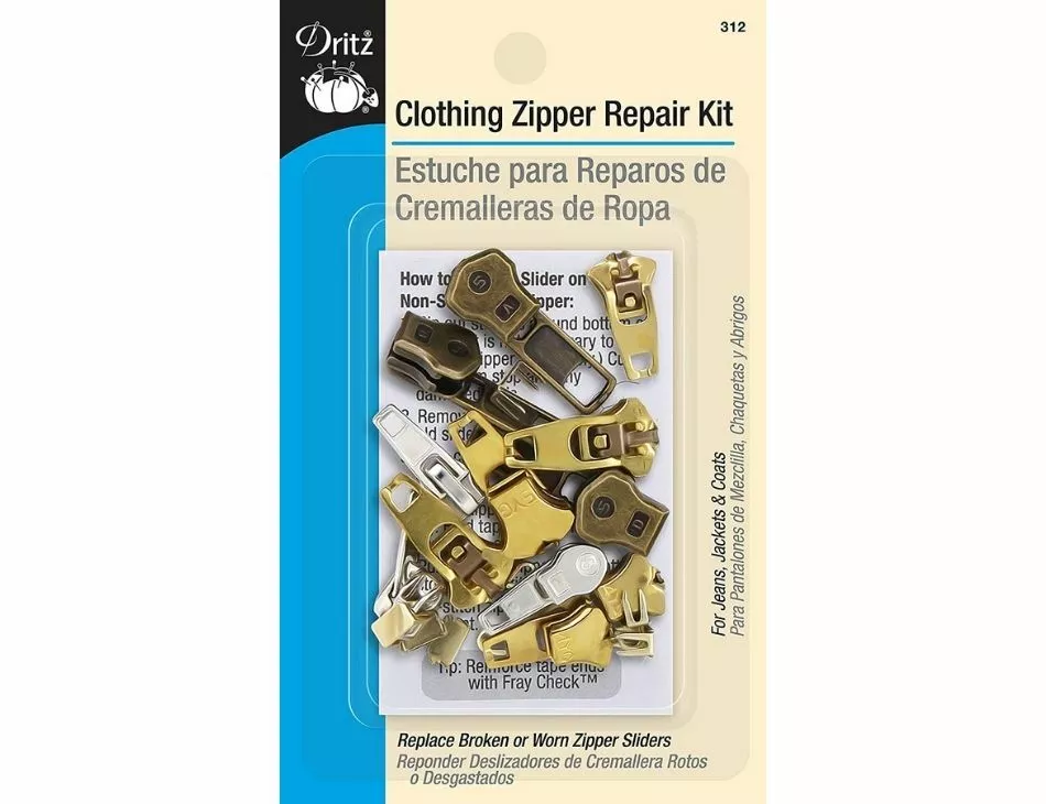Clothing Zipper Repair Kit