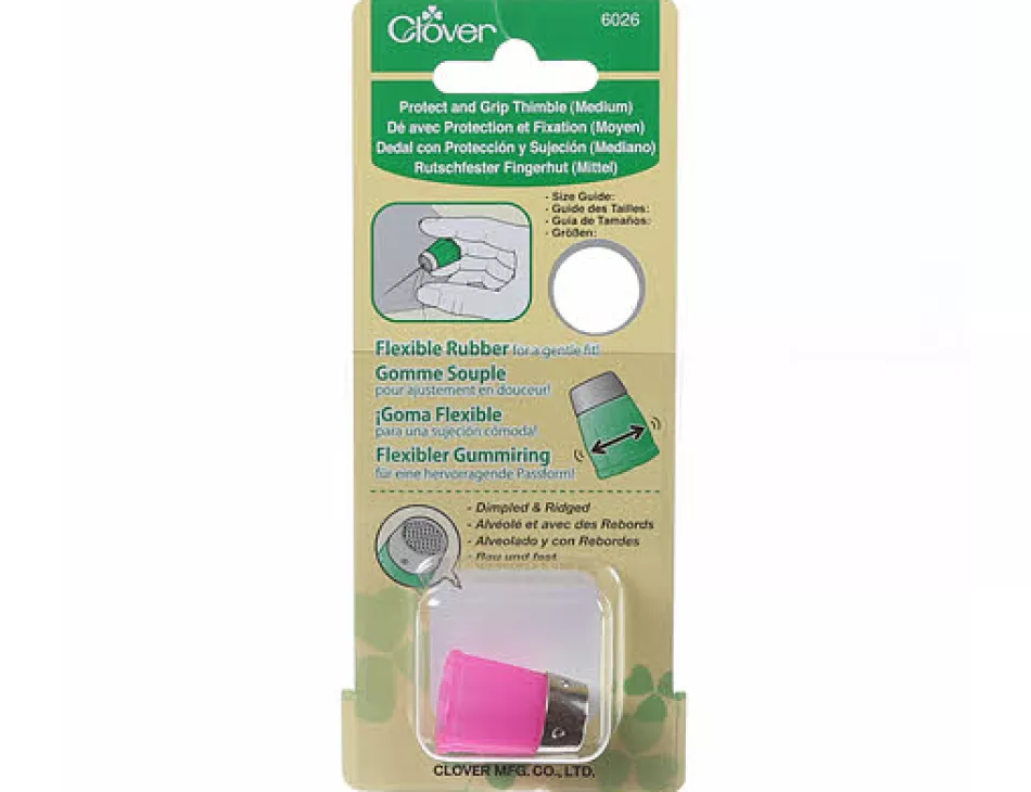 Clover Protect and Grip Thimble Medium