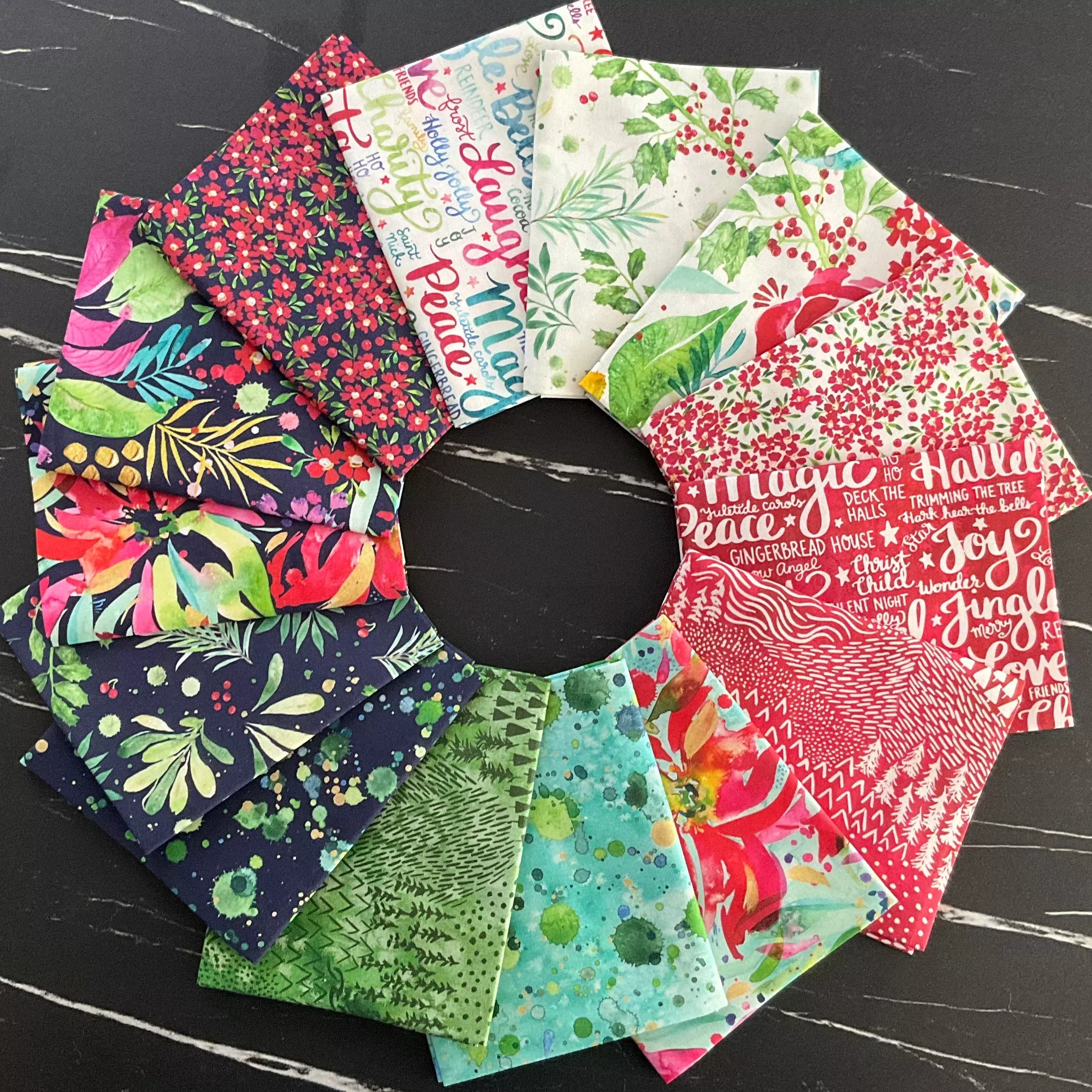 Comfort and Joy by Create Joy Project : Fat Quarter Bundle