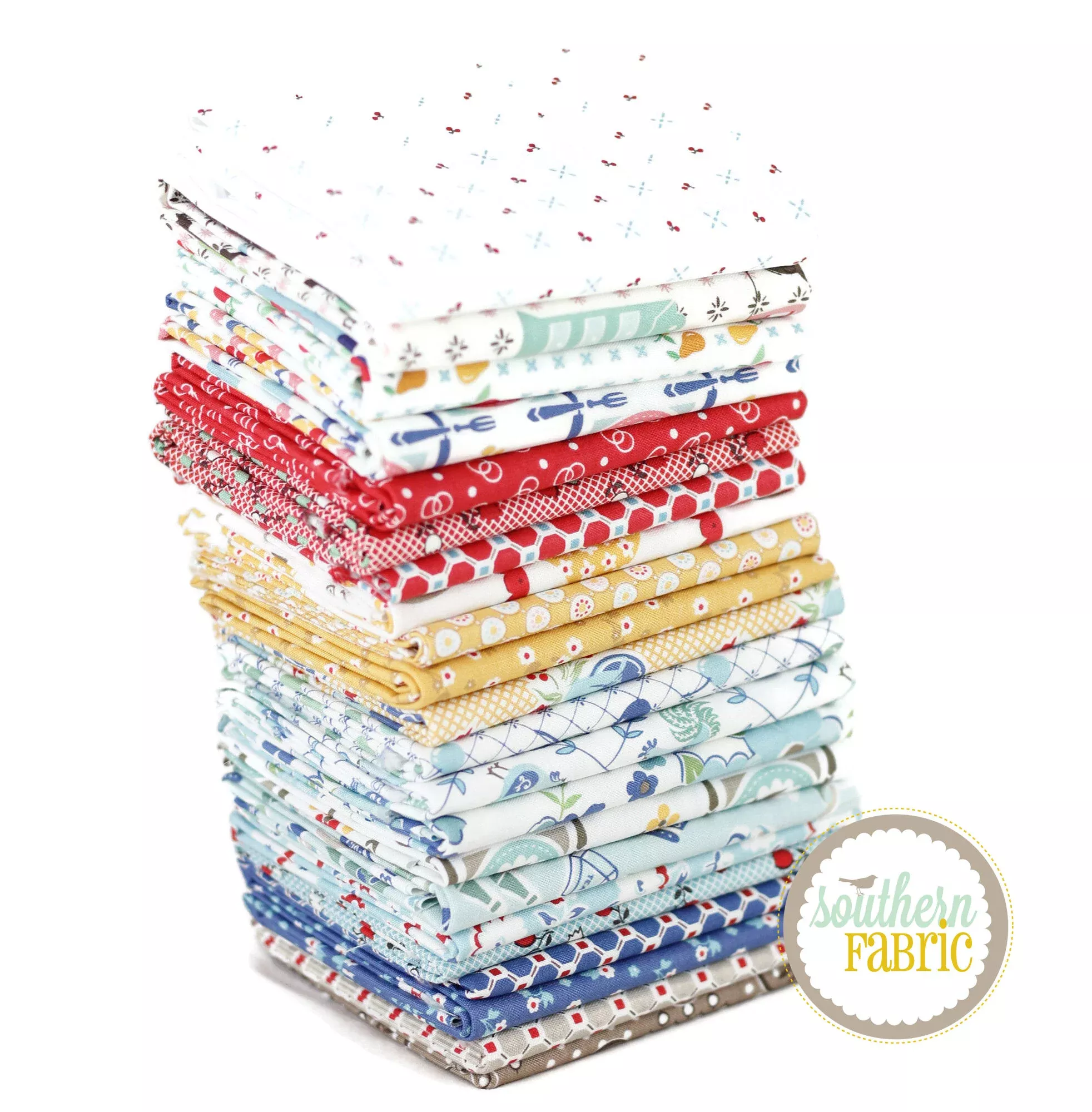 Cook Book - Half Yard Bundle (22 pcs) by Lori Holt for Riley Blake