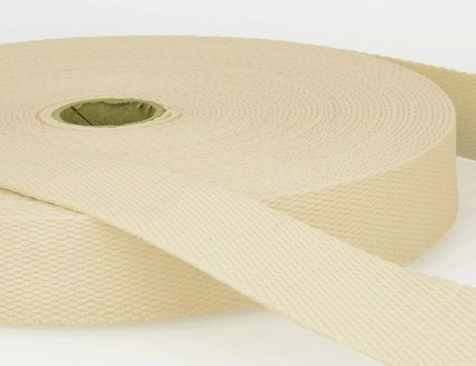 Cotton Webbing 1.5" Natural