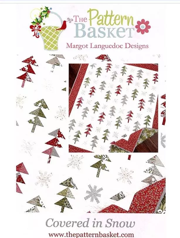 Covered in Snow Quilt Pattern - Margot Languedoc Designs - The Pattern Basket