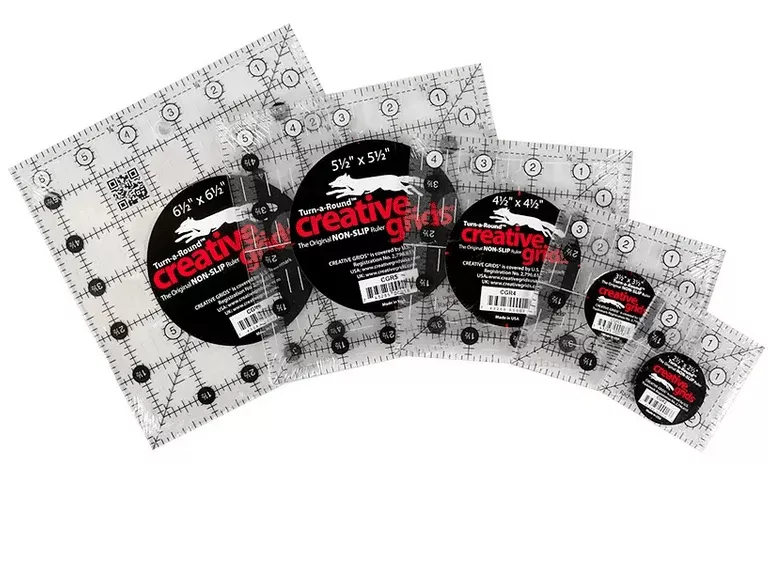 Creative Grids 6 Ruler Set (FREE 1.5" Ruler Included)