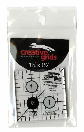 Creative Grids Quilt Ruler 1½" Square