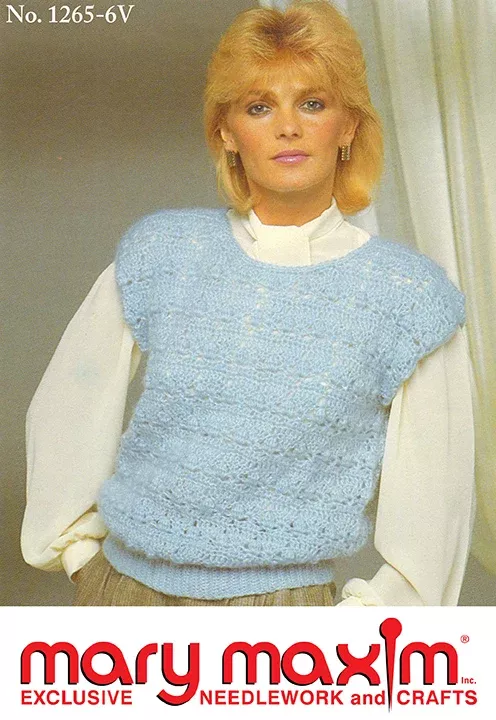 Crocheted Pullover Pattern