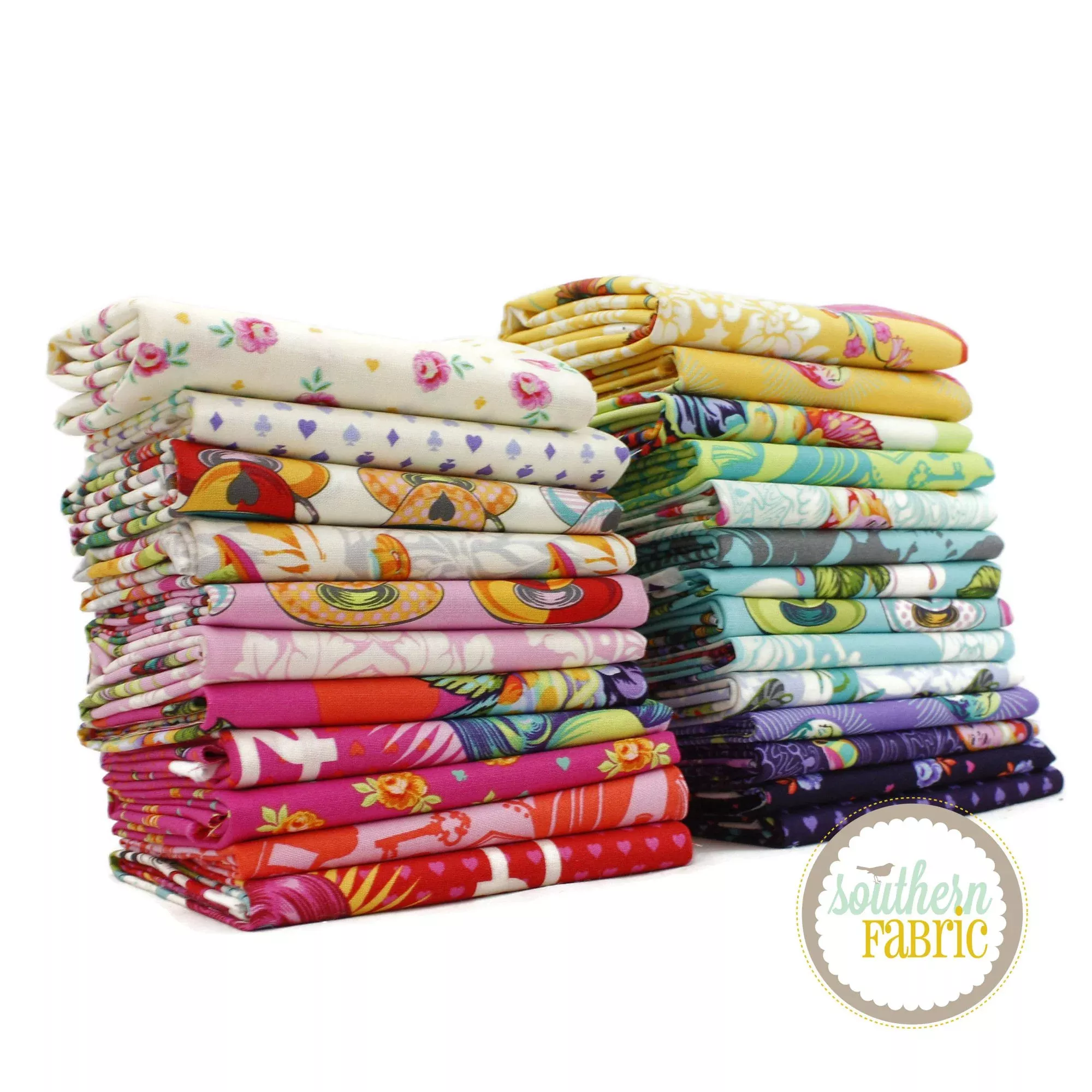 Curiouser and Curiouser Fat Eighth Bundle (25 pcs) by Tula Pink for Free Spirit