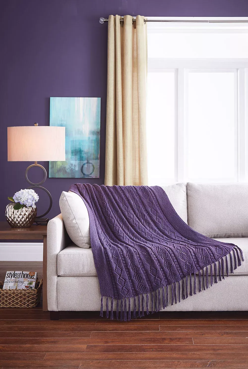 Diamonds & Rosettes Throw