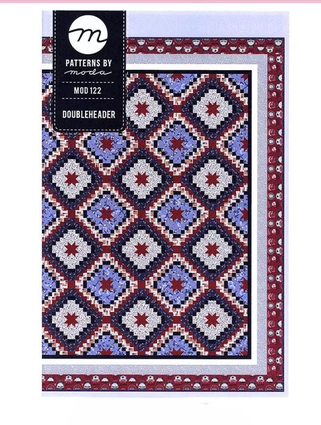 Doubleheader Quilt Pattern - Moda Fabrics