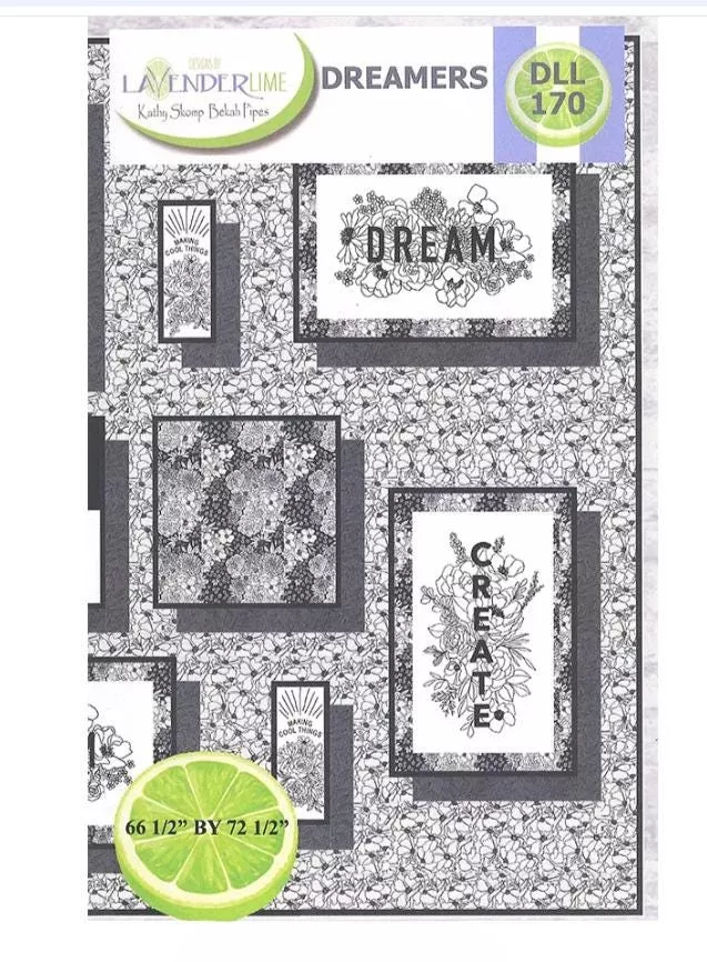 Dreamers Quilt Pattern - Lavender Lime Designs