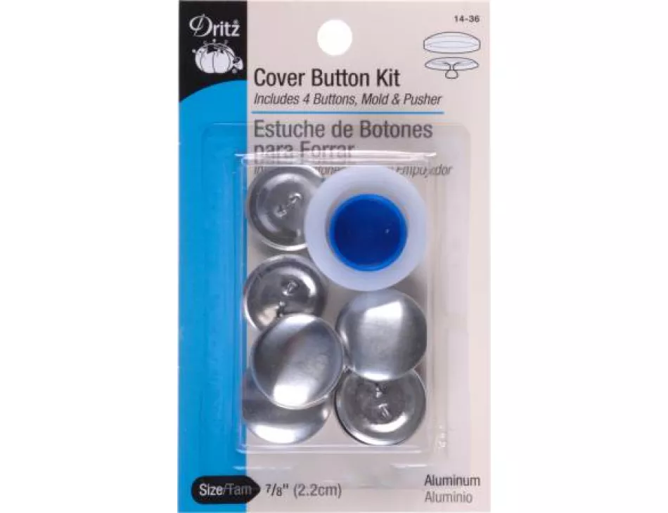 Dritz 7/8" Cover Button Kit
