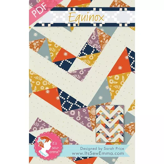 Equinox Quilt Pattern by It"™s Sew Emma