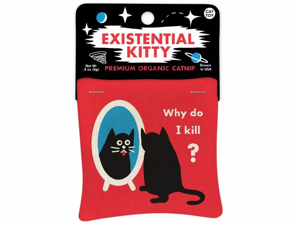 Existential Kitty Organic Catnip Toy