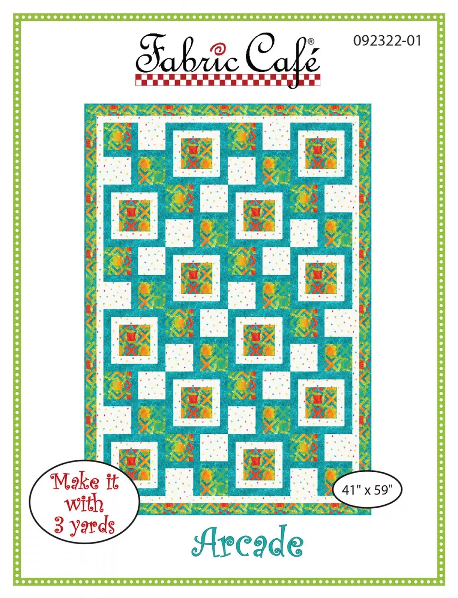 Fabric Cafe Arcade Quilt Kit