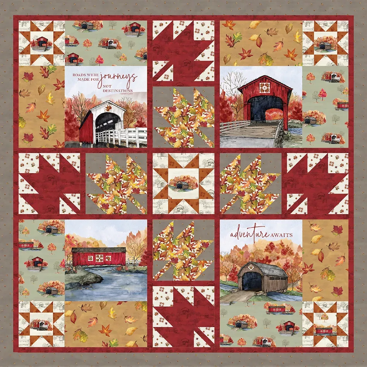 Fall Journeys Quilt Boxed Kit