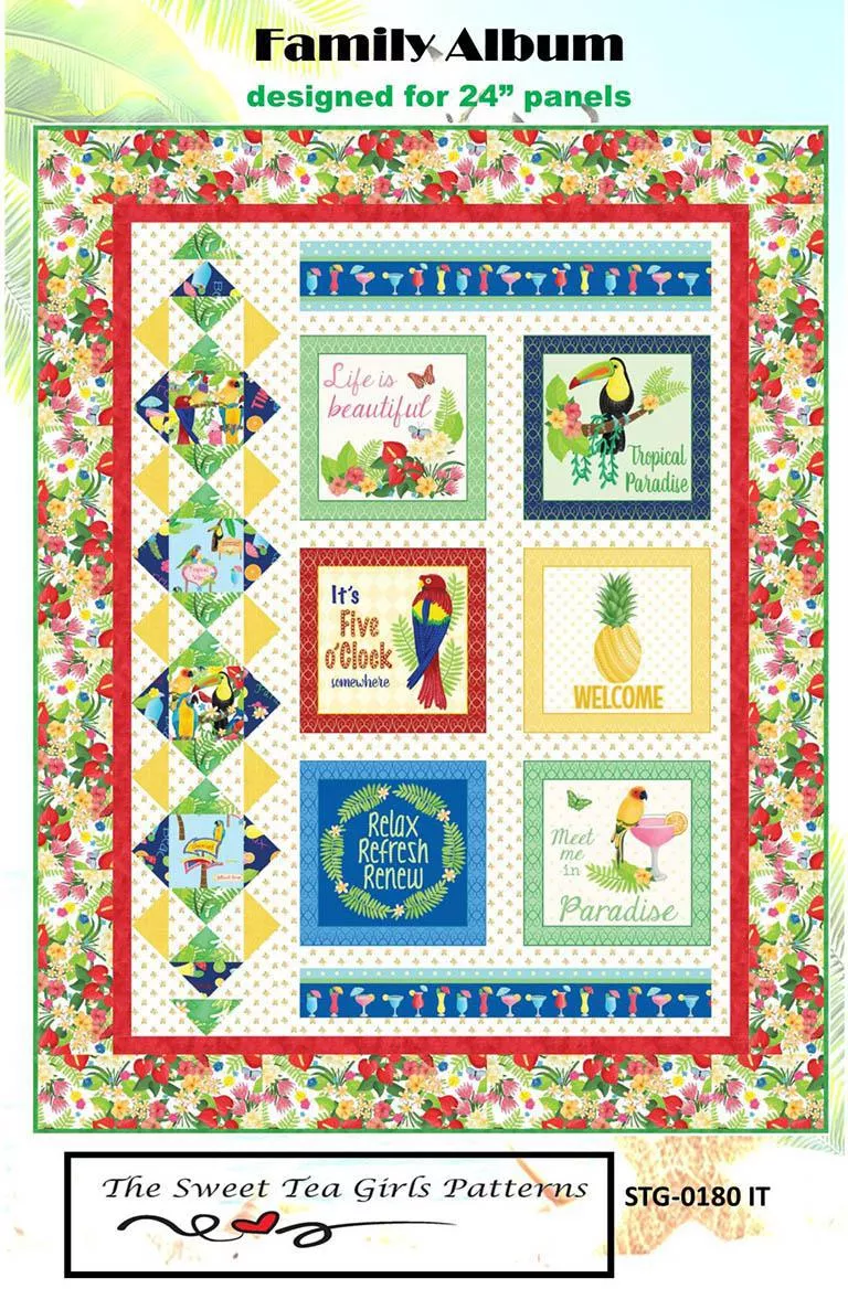 “Family Album” BenartexIsland Time Kits 42″x54″