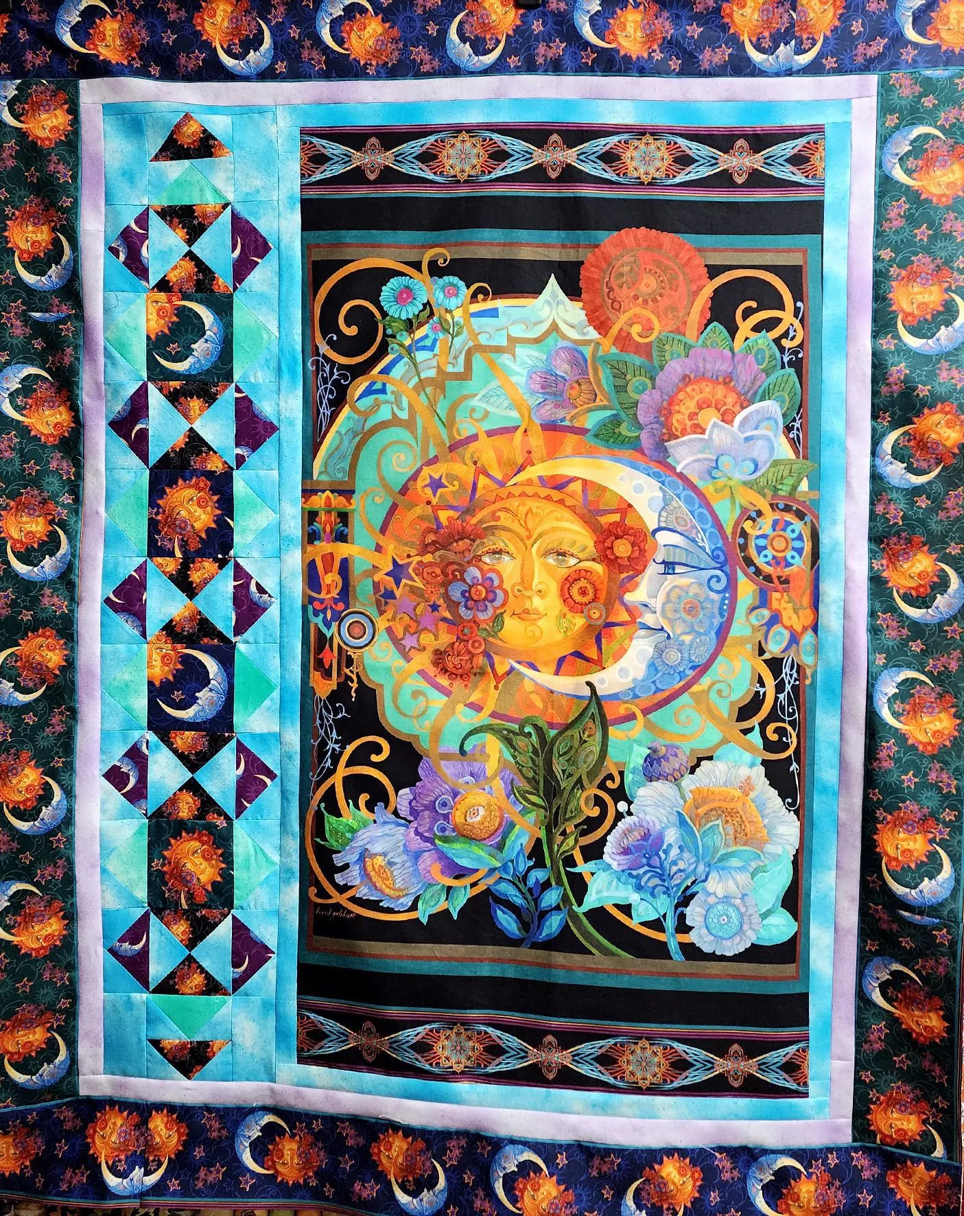 “Family Album” BenartexSun and Moon Kit 42″x54″