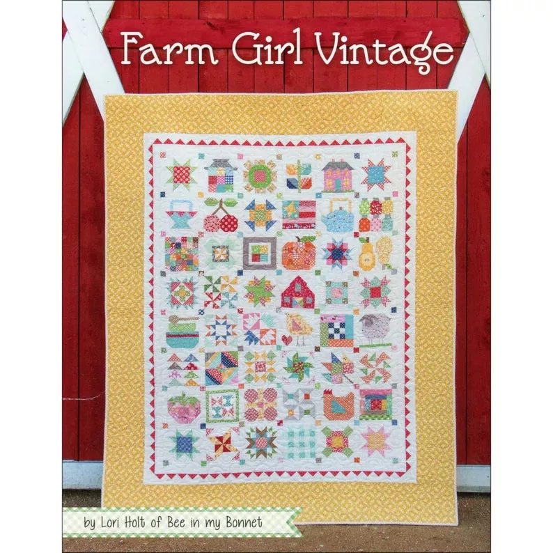 Farm Girl Vintage Quilt Book