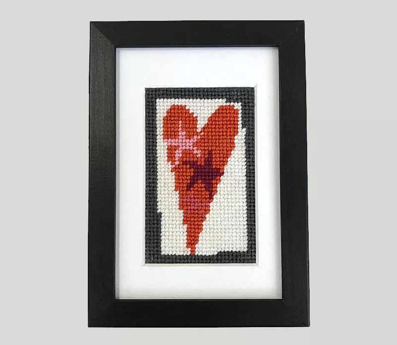 First Stitch Kit - Heart