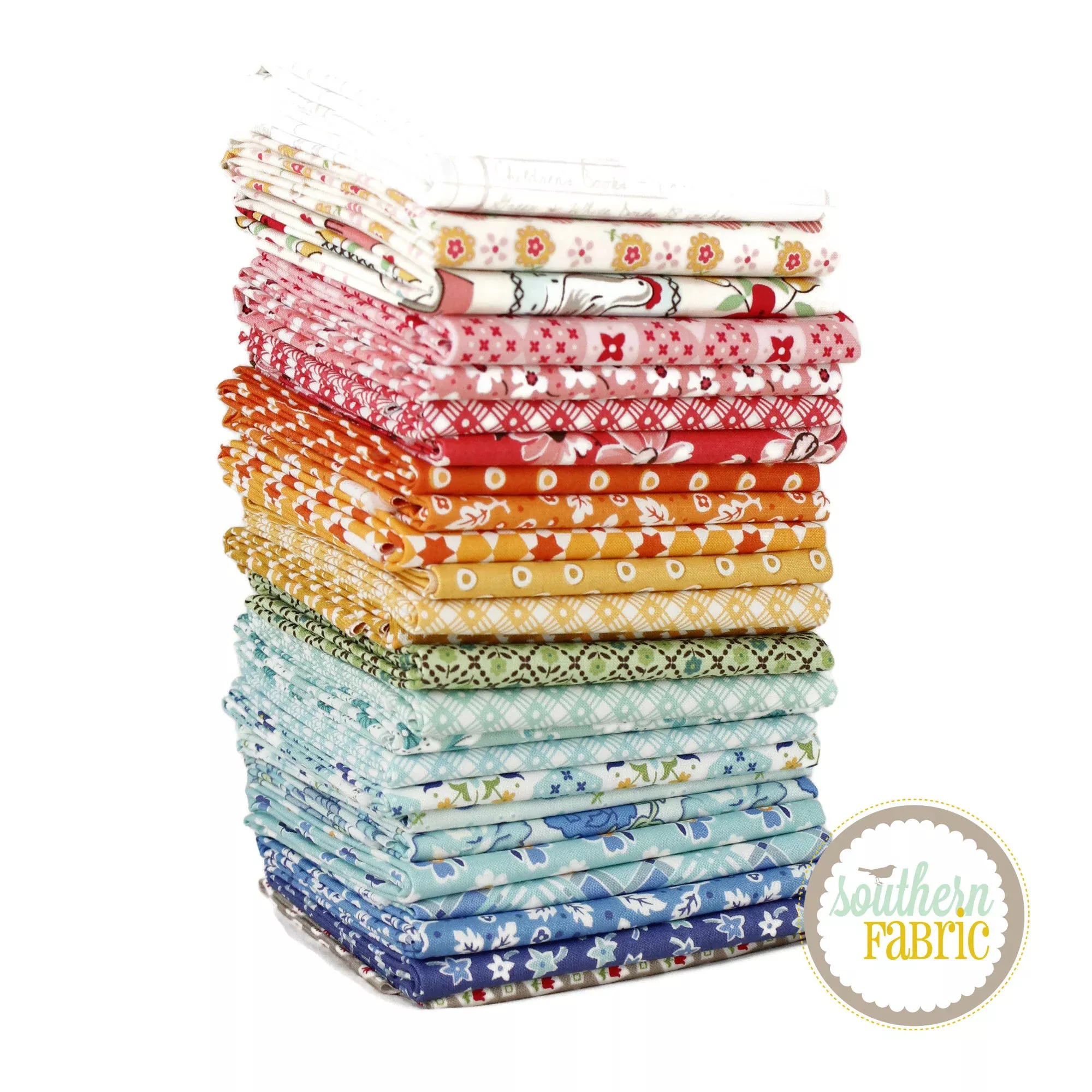 Flea Market - Fat Quarter Bundle (25 pcs) by Lori Holt for Riley Blake