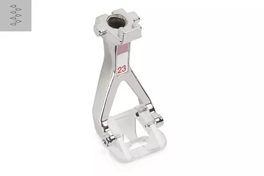 *FOOT #23 CLASSIC //CLEAR APPLIQUE//BERNINA