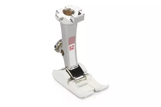 *FOOT #52 CLASSIC//5MM ZIG-ZAG TEFLON FOOT//BERNINA