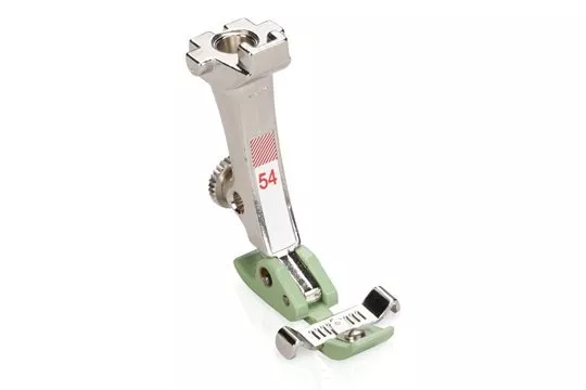 *FOOT #54 CLASSIC//ZIPPER FOOT WITH TEFLON & WITH GUIDE//BERNINA