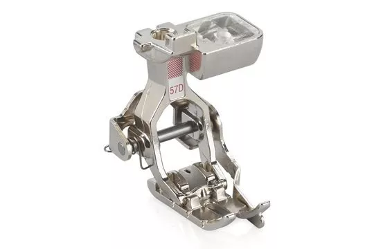 *FOOT #57D CLASSIC// PATCHWORK FOOT WITH GUIDE ~ DUAL FEED//BERNINA