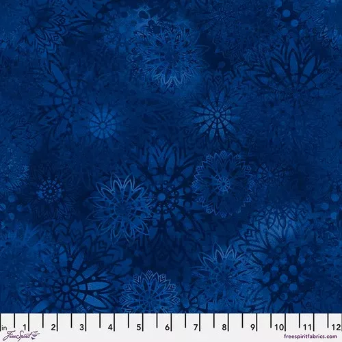 Free Spirit Textures PWSP016 Medallions Navy