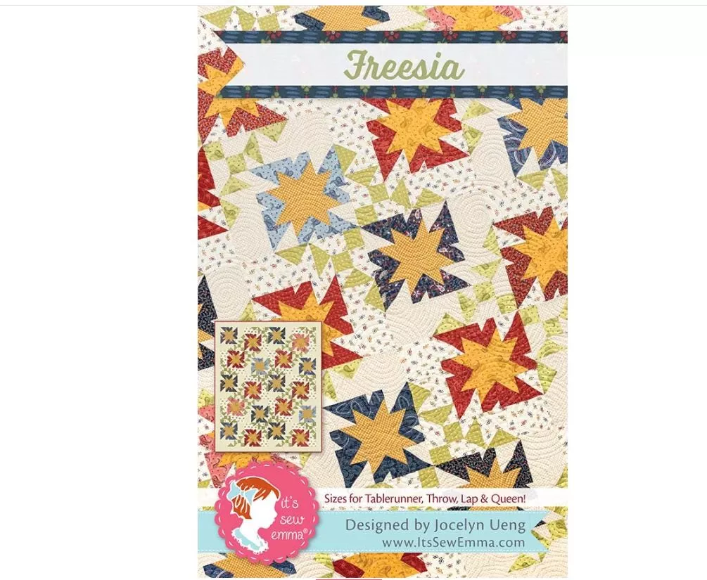 Freesia Quilt Pattern - It's Sew Emma
