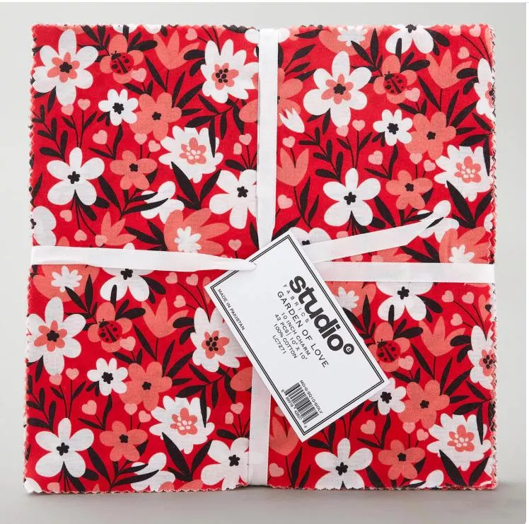 Garden of Love Layer Cake - Studio E - Fabric Editions