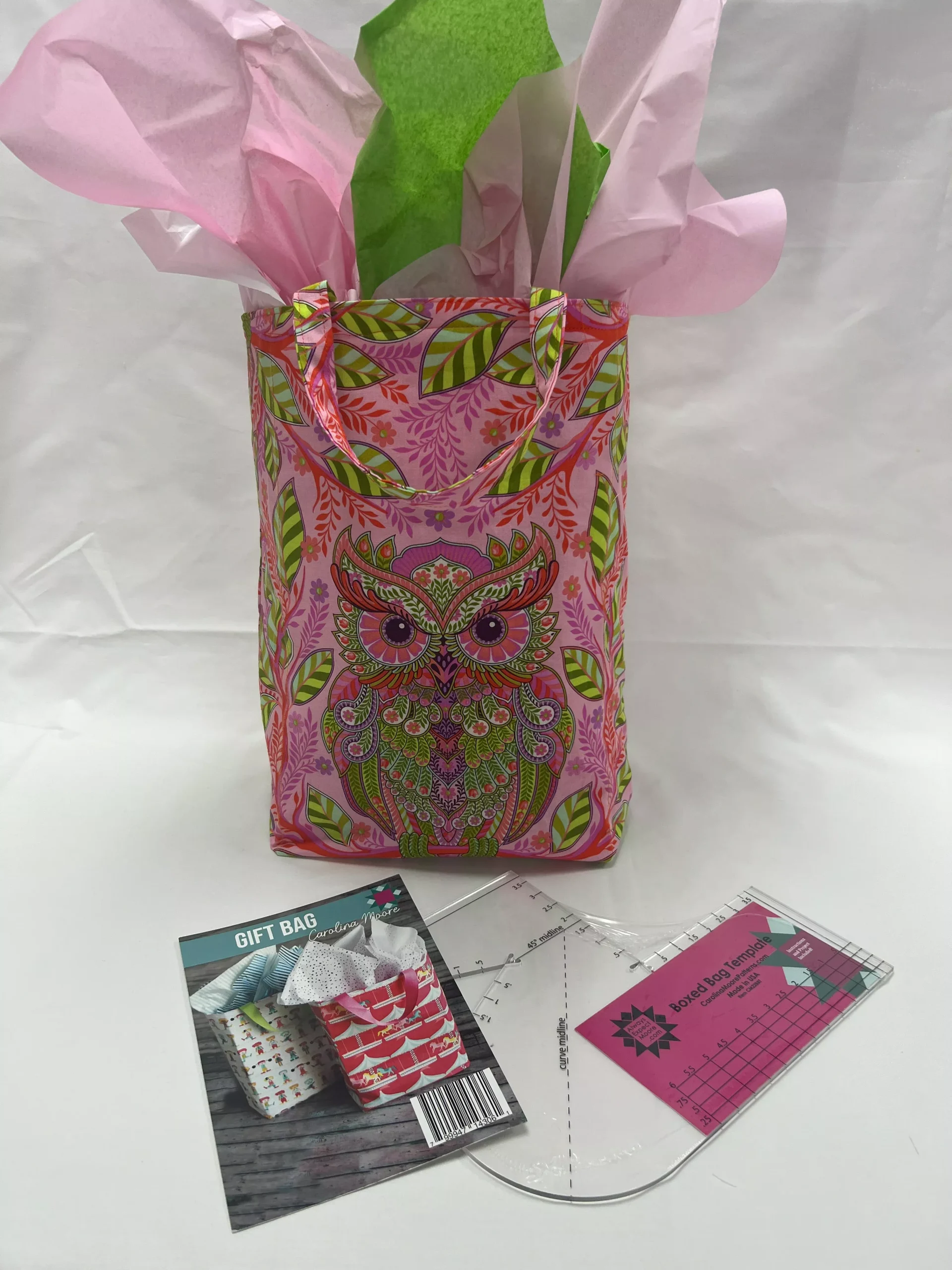 Gift Bag Pattern & Boxed Corner Template