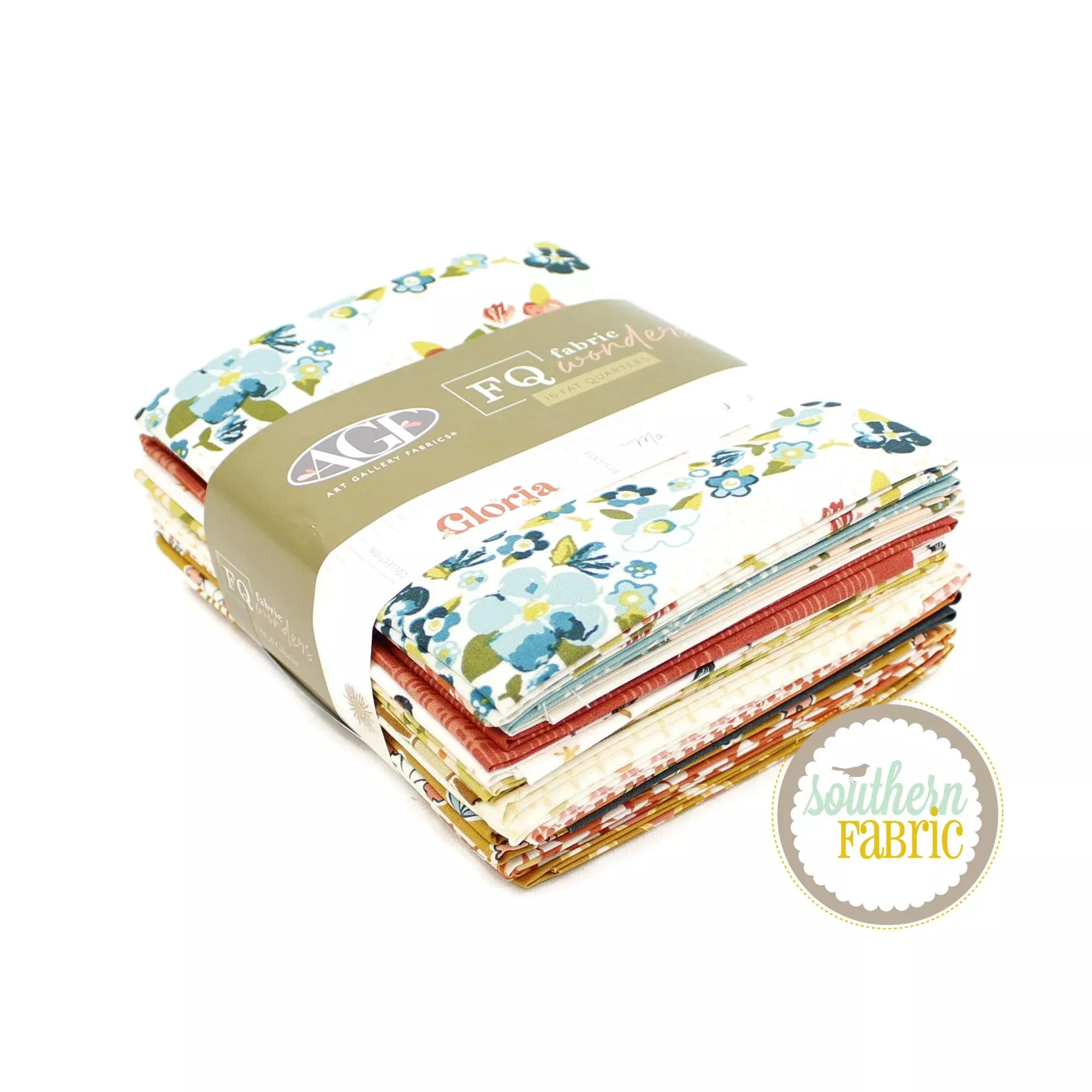 Gloria Fat Quarter Bundle (16 pcs) by Maureen Cracknell for Art Gallery