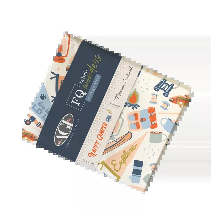 Happy Camper - Fat Quarter Bundle (14 pcs) by Maureen Cracknell for Art Gallery Fabrics
