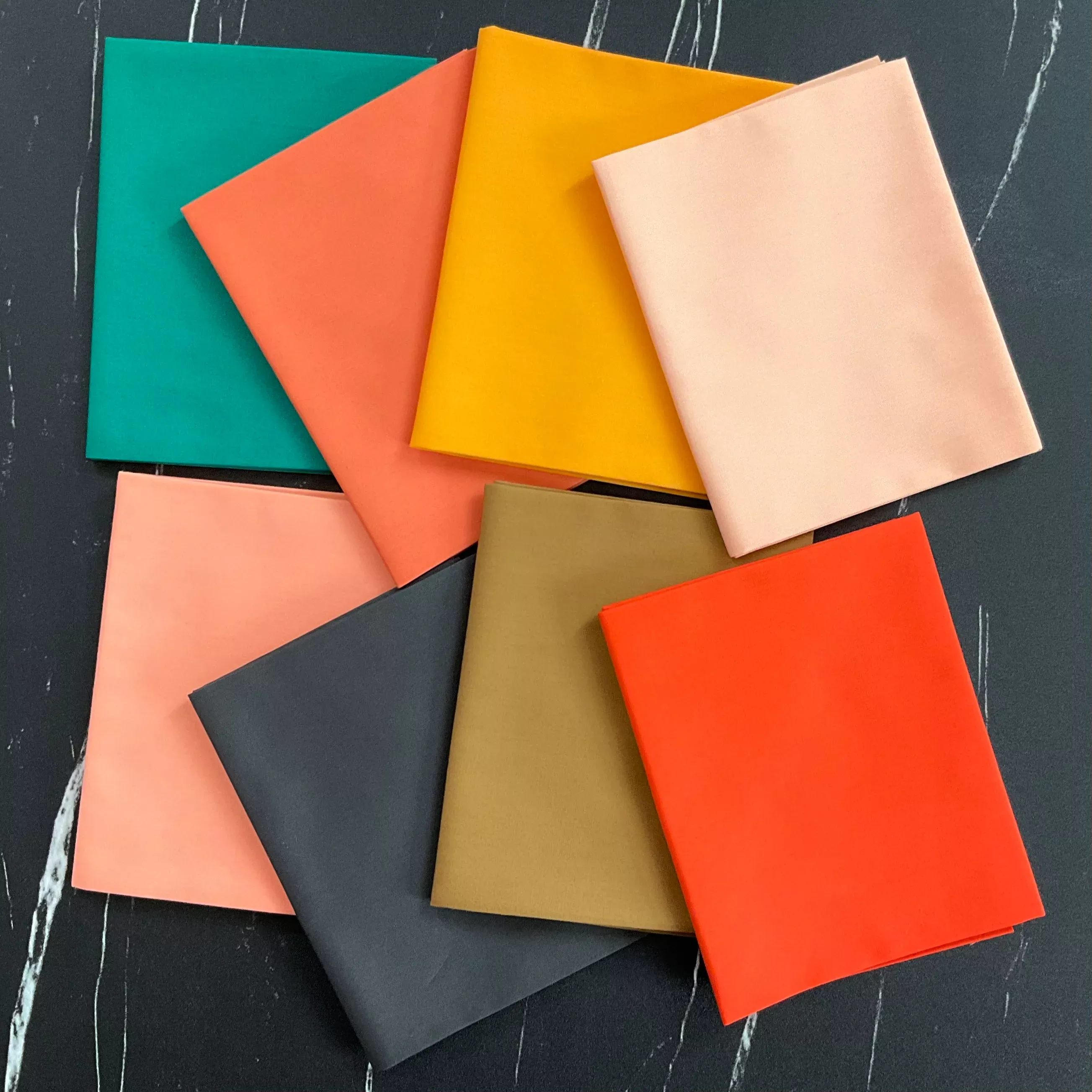 Hazelwood Coordinated with Pure Solids : Fabric Bundle