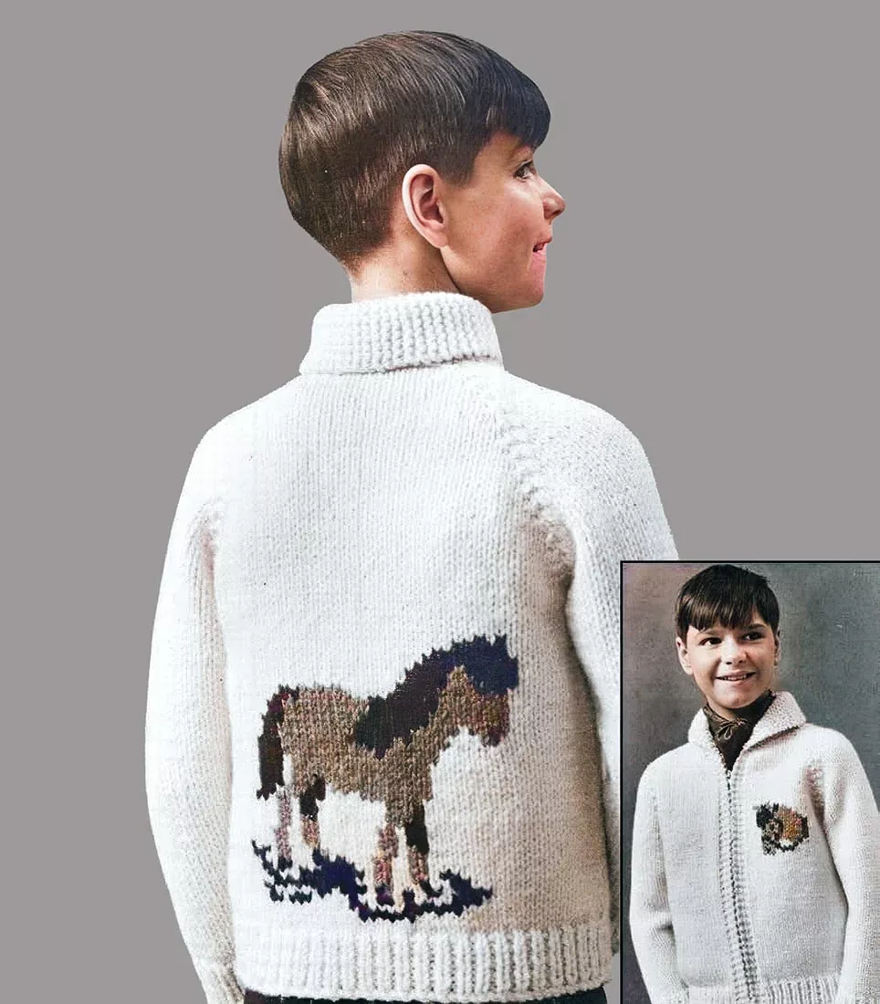 Horse Cardigan Pattern