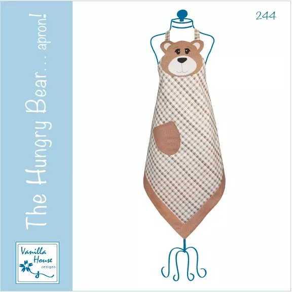 The Hungry Bear....Apron! pattern