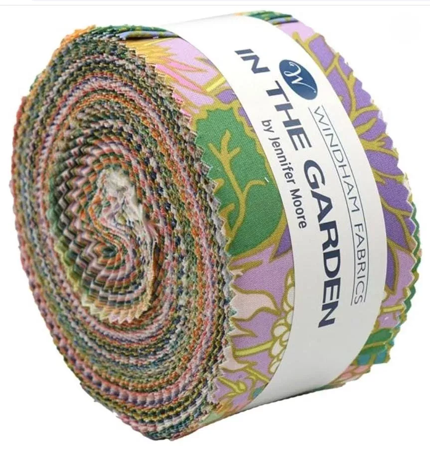 In the Garden Jelly Roll - Martingale and Co - Windham Fabrics