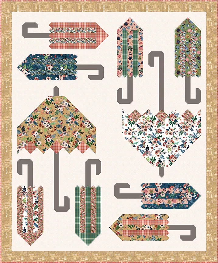 Jennifer Long A Gentle Gust Quilt Pattern