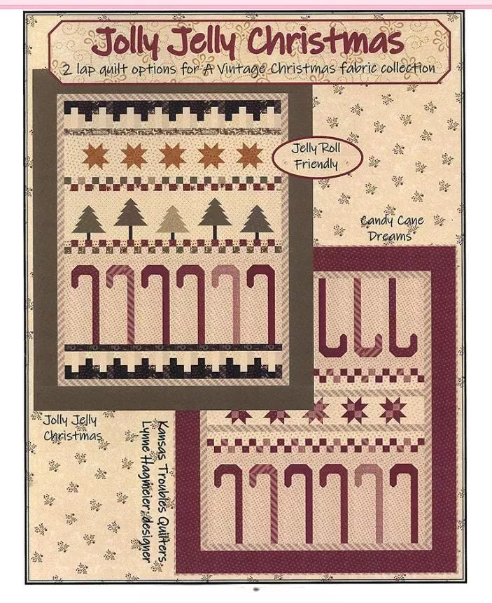 Jolly Jelly Christmas Quilt Pattern - Kansas Trouble Quilters