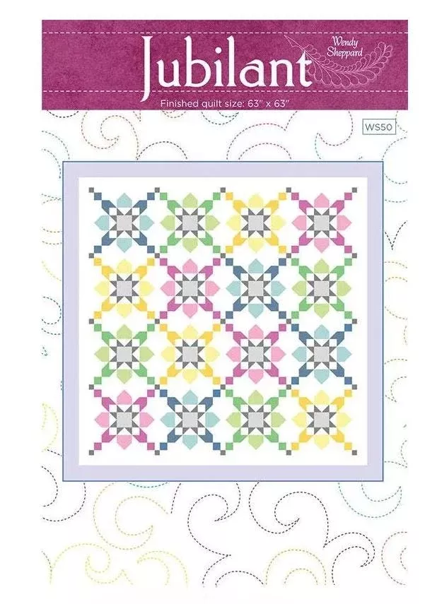 Jubilant Quilt Pattern - Wendy Sheppard