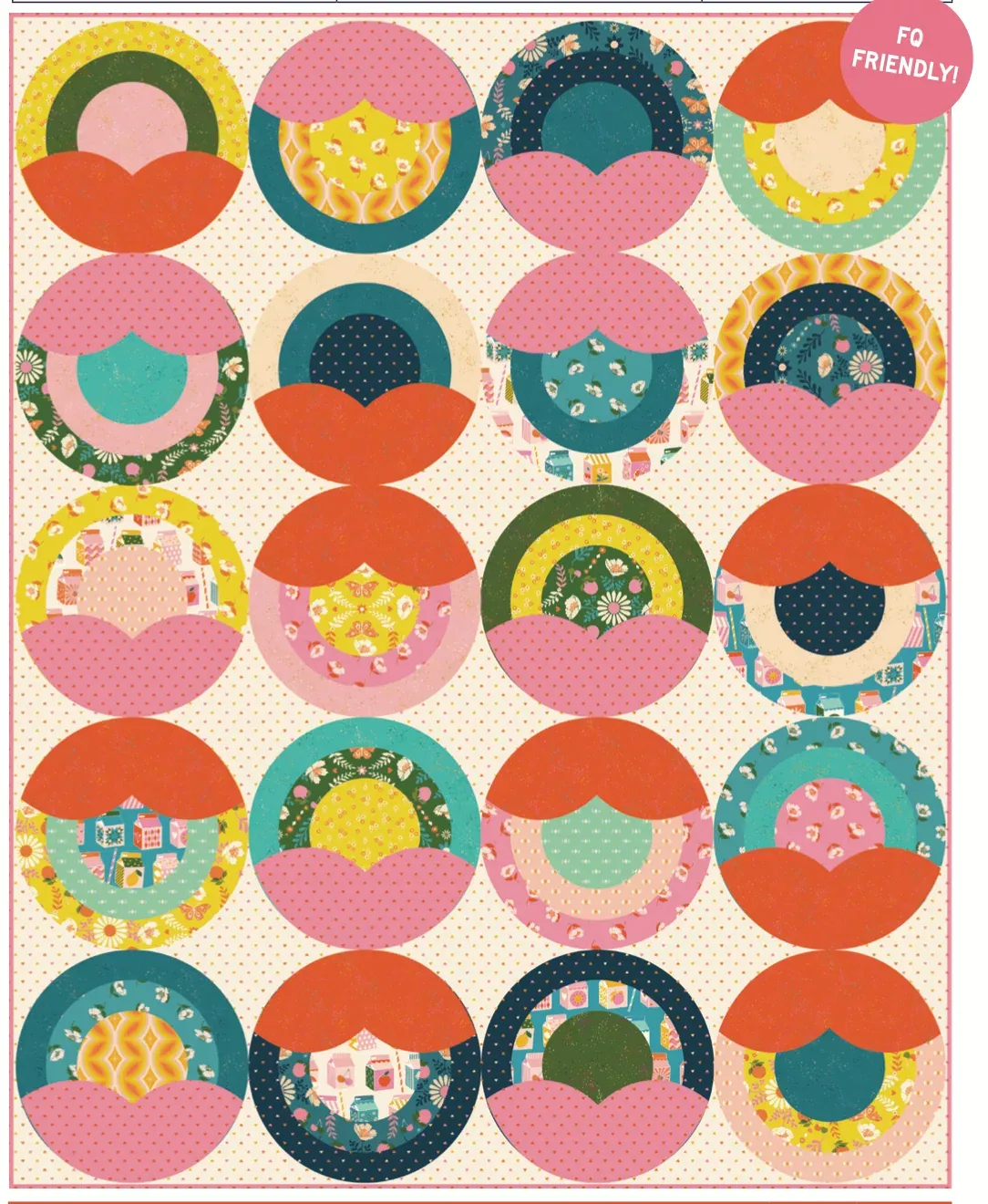 Juicy by Melody Miller - Rainbow Sky Quilt Kit