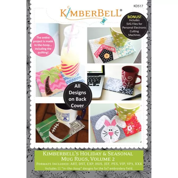 *KIMBERBELL HOLIDAY & SEASONAL MUG RUGS VOL. 2//CD-MULTI FORMAT//KIMBERBELL